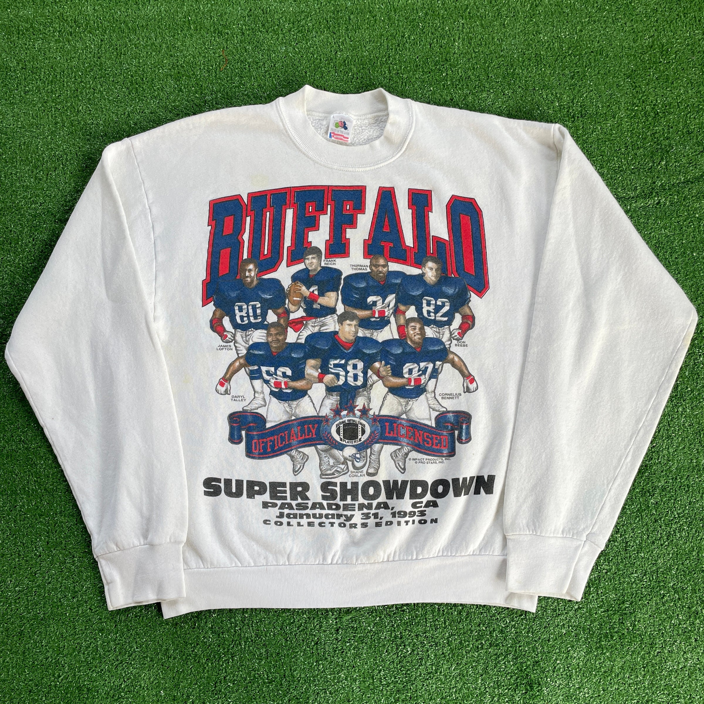 Vintage 80s Buffalo Bills Graphic Sweatshirt