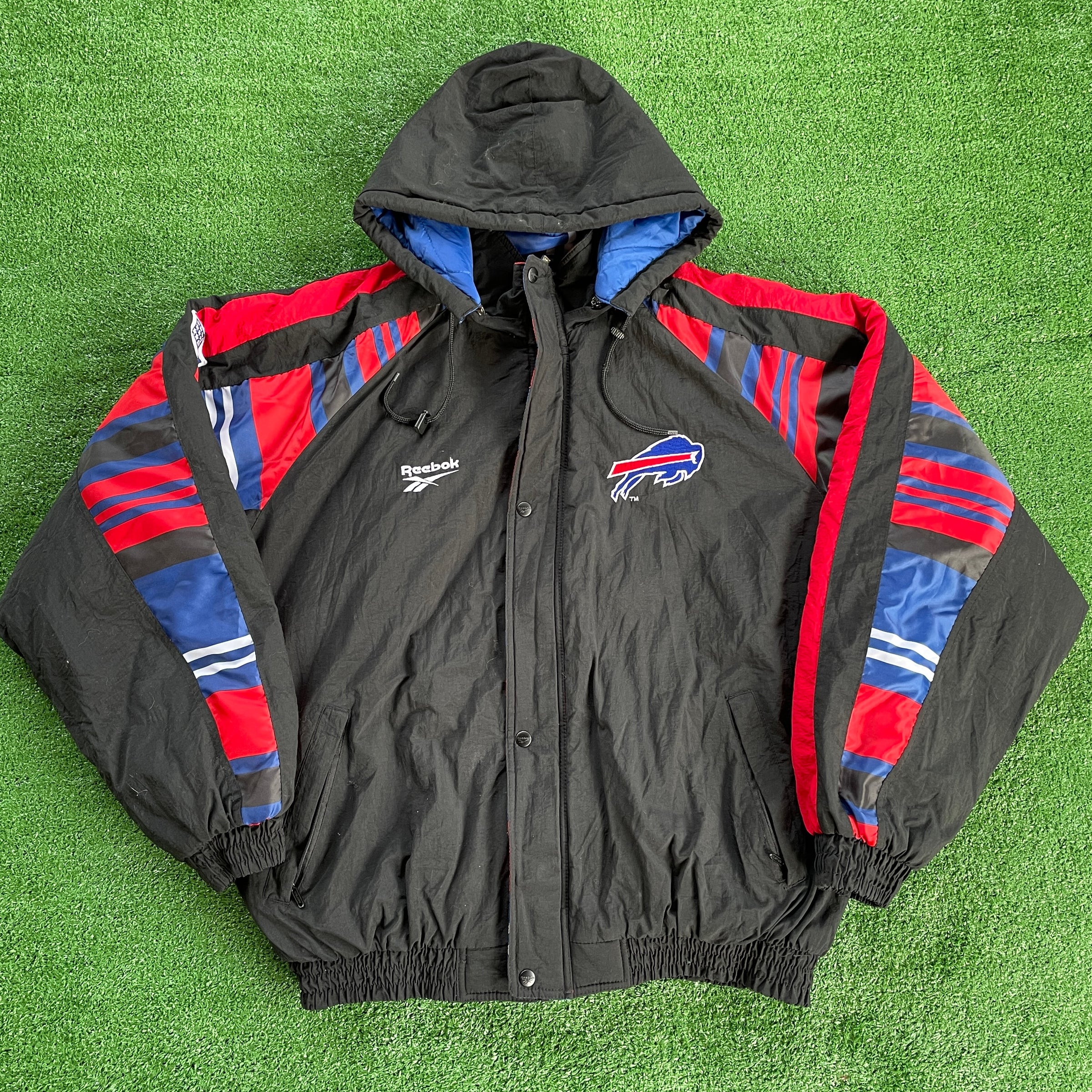 Vintage 90s Buffalo Bills Reebok Winter Jacket XL