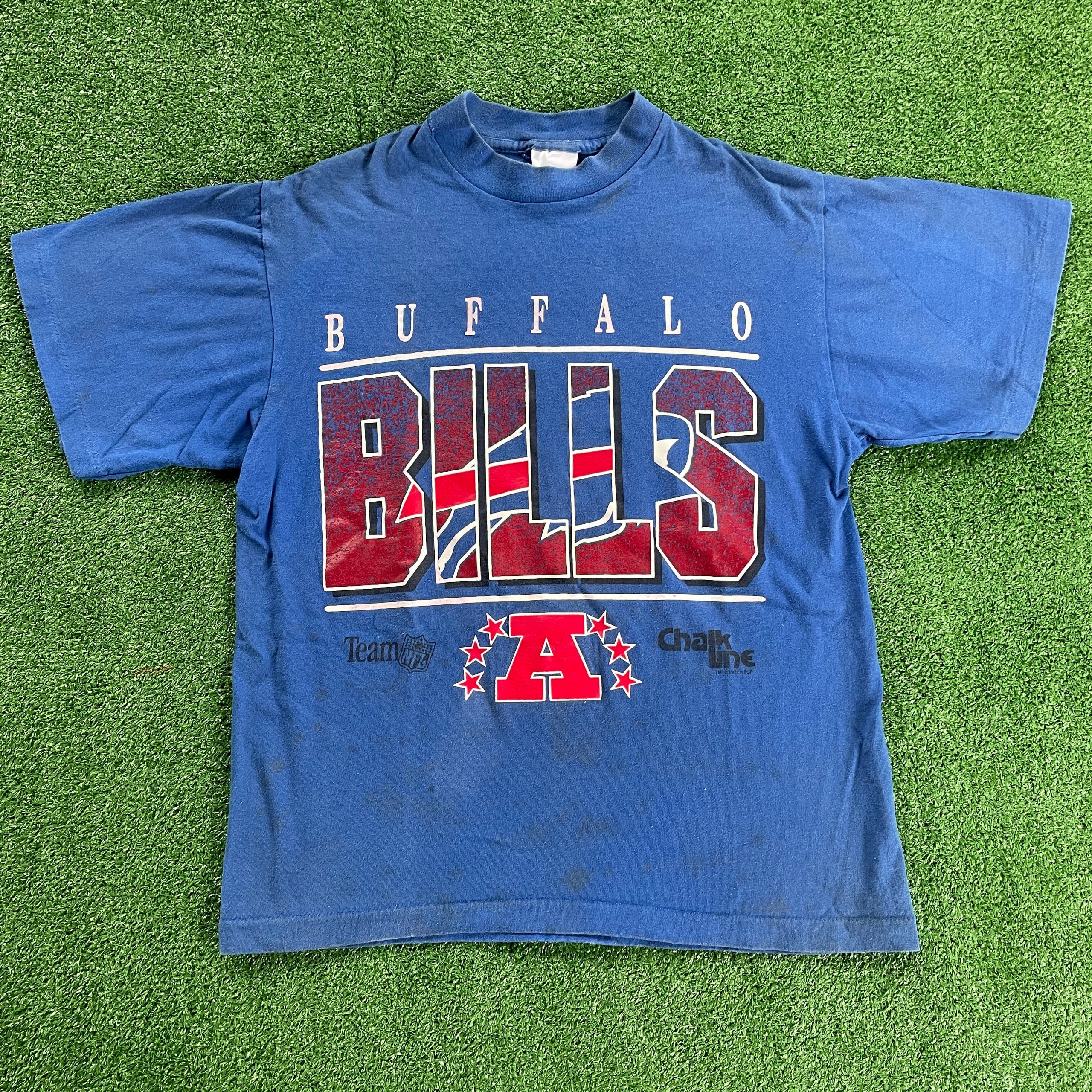 '47 Brand Buffalo Bills Retro Sandstone Short Sleeve Shirt